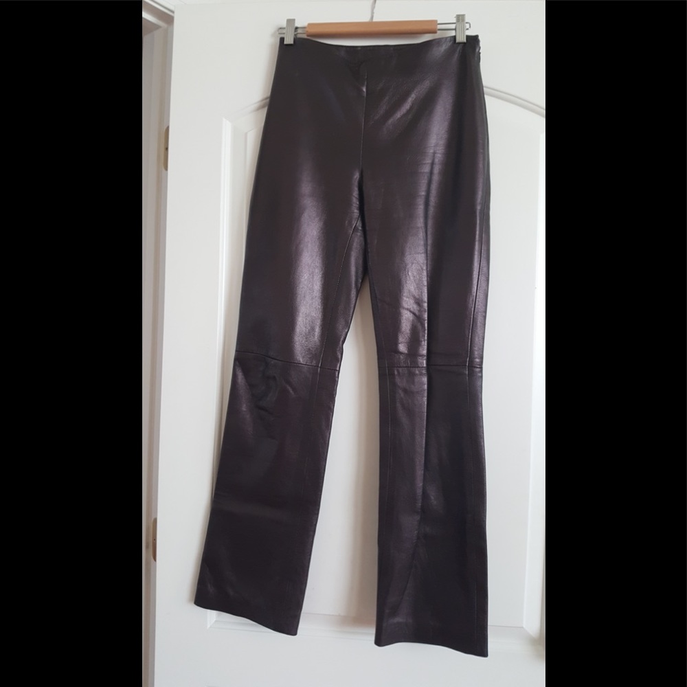 Iceberg leather pants
